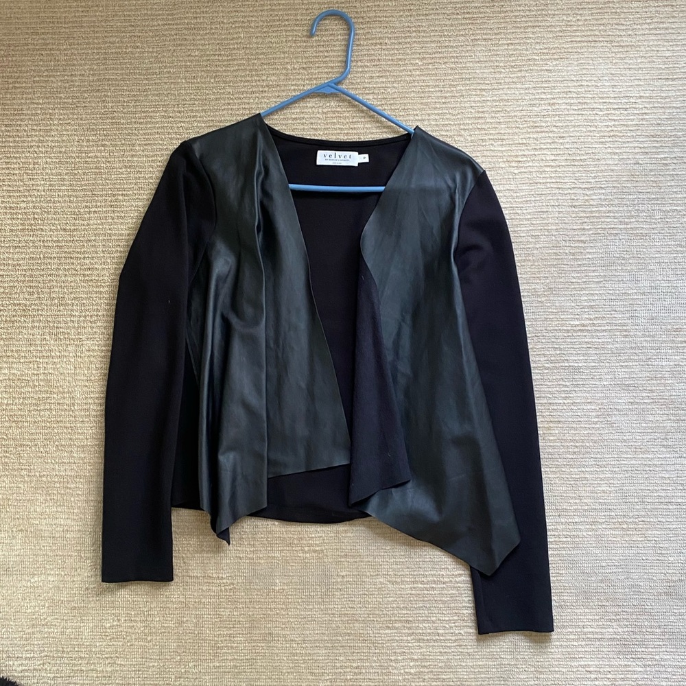 Faux Leather Jacket